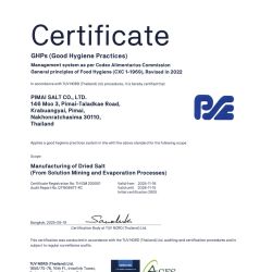 GHPs UA - Certificate Pimai Salt (ACFS)