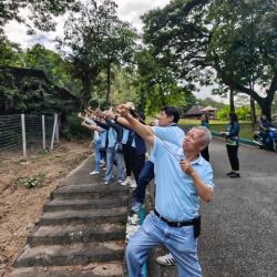 กิจกรรมปลูกป่าในส่วนสัตว์เขาเขียว